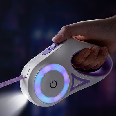 3-Meter Retractable LED Dog Leash